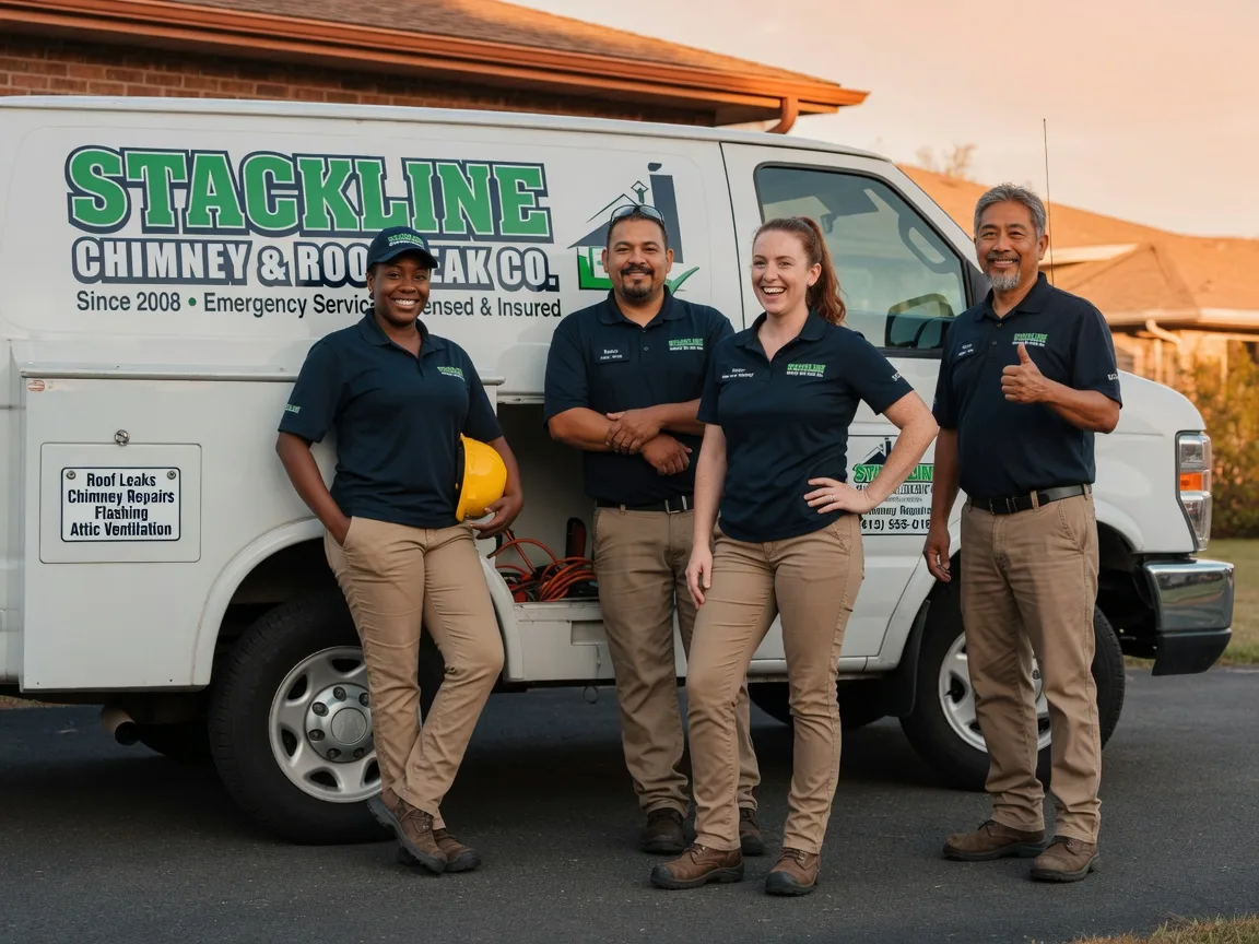 Chimney flashing repair company in Kingfisher, OK